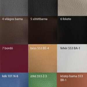 bőrmembrán színei bőrmembrán színei