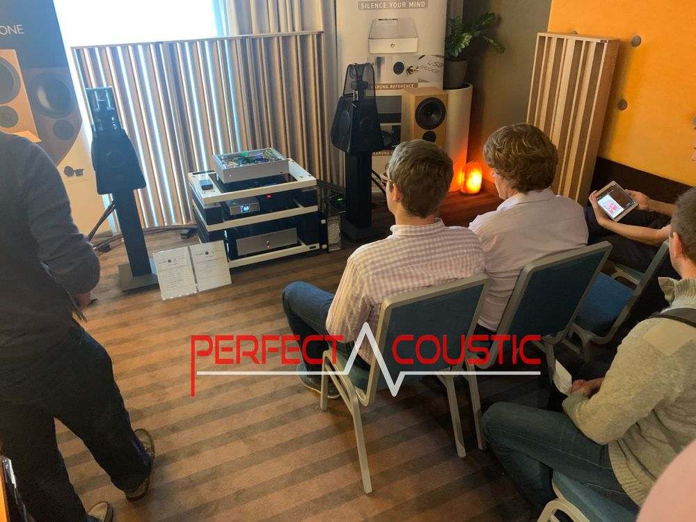Core Audio kiállítása Perfect Acoustic diffúzorokkal, akusztikai panelekk.