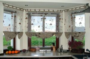 Konyhai függönyök - függöny konyhába