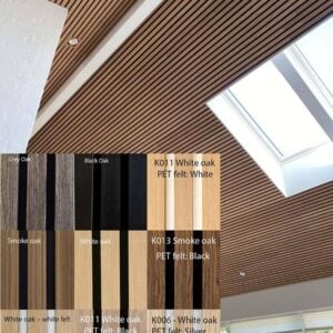 FREJA Plafon hangszigetelés panelekkel 240x60x2,2cm - Egyedi méretre is levágjuk