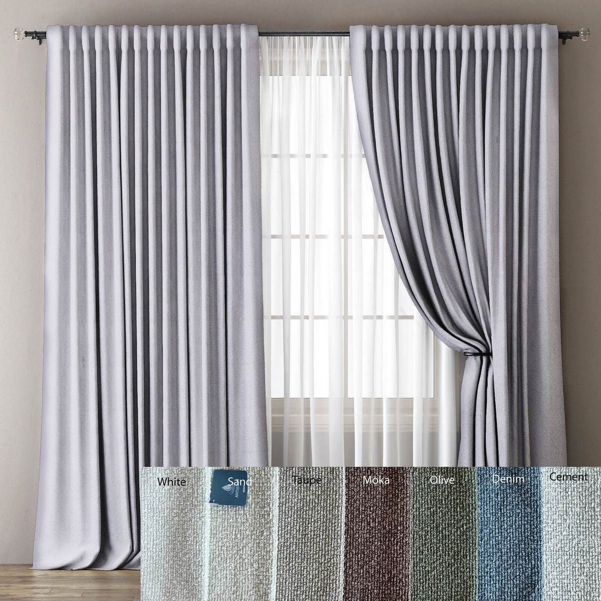 north hangtompító függöny