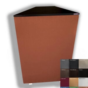 Membrános sarokelem, basszuscsapda- fekete színben