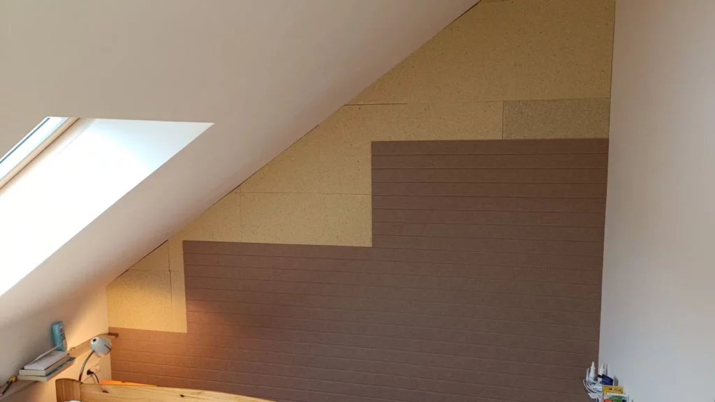 Elitexa extra sűrű szivacs és Bilnora filc panelek kombinációja