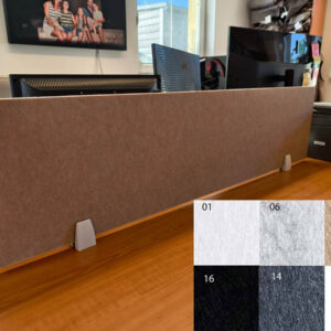 Bilnora asztal elálasztó hangelnyelő panel 120x30x1.2cm (1)