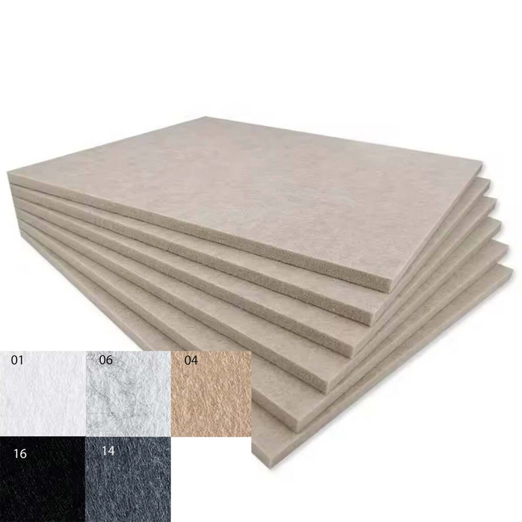 Bilnora extra sűrű filc hangszigetelő panel öntapadós hátoldallal 120x60x2,5cm vastag