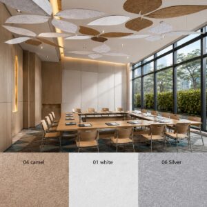 Bilnora levél alakú mennyezeti panel, extra sűrű 1400×700×12 mm - Ez a kép illusztráció