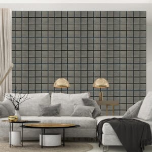 Freja Fa kockás akusztikus falipanel 60x60x1,8cm - Szűrke tölgy (8)