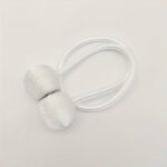 mágneses függönyösszefogó - fehér