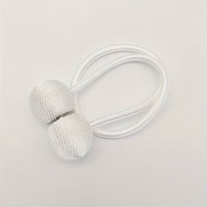 mágneses függönyösszefogó - fehér