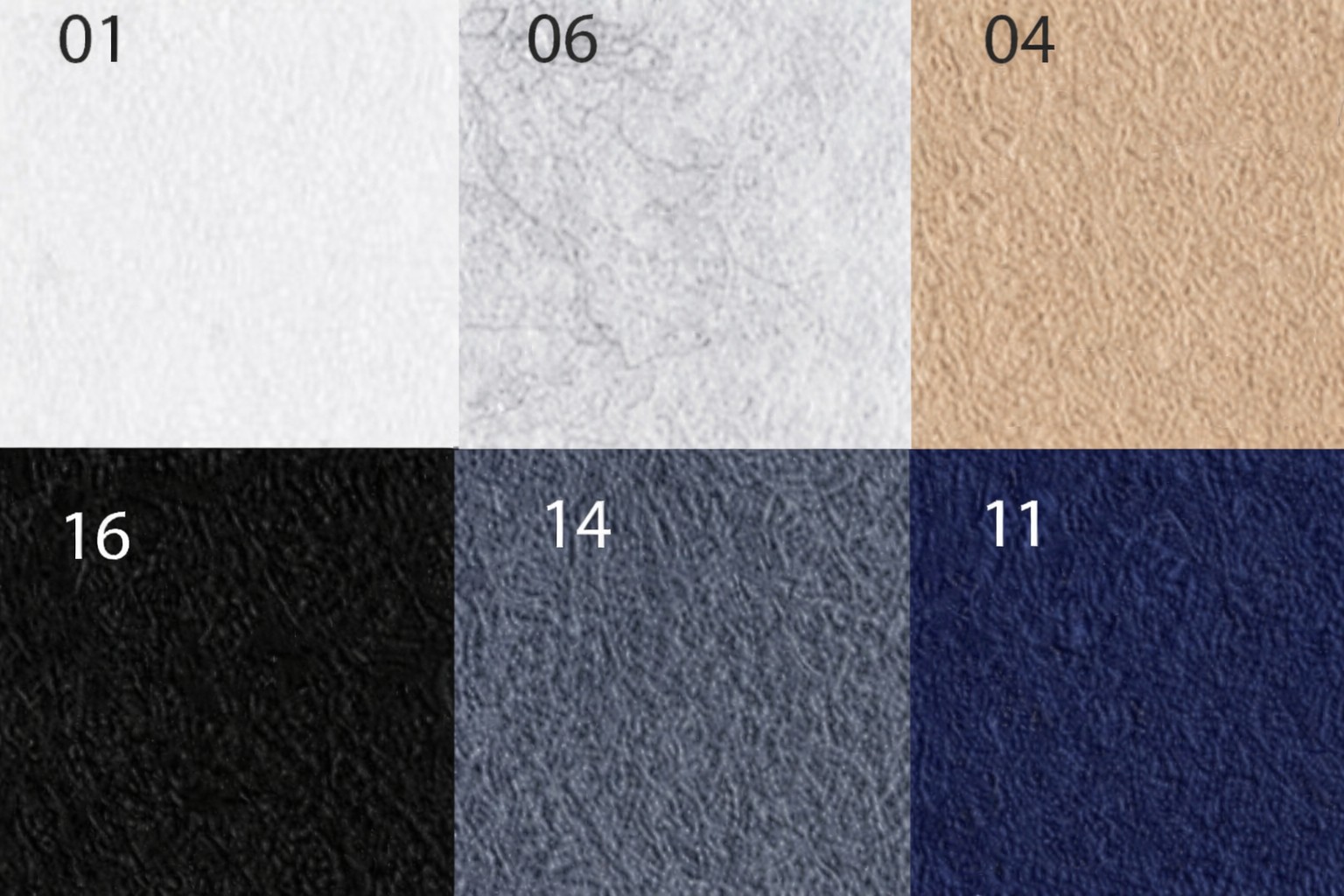 Bilnora hangszigetelő színek