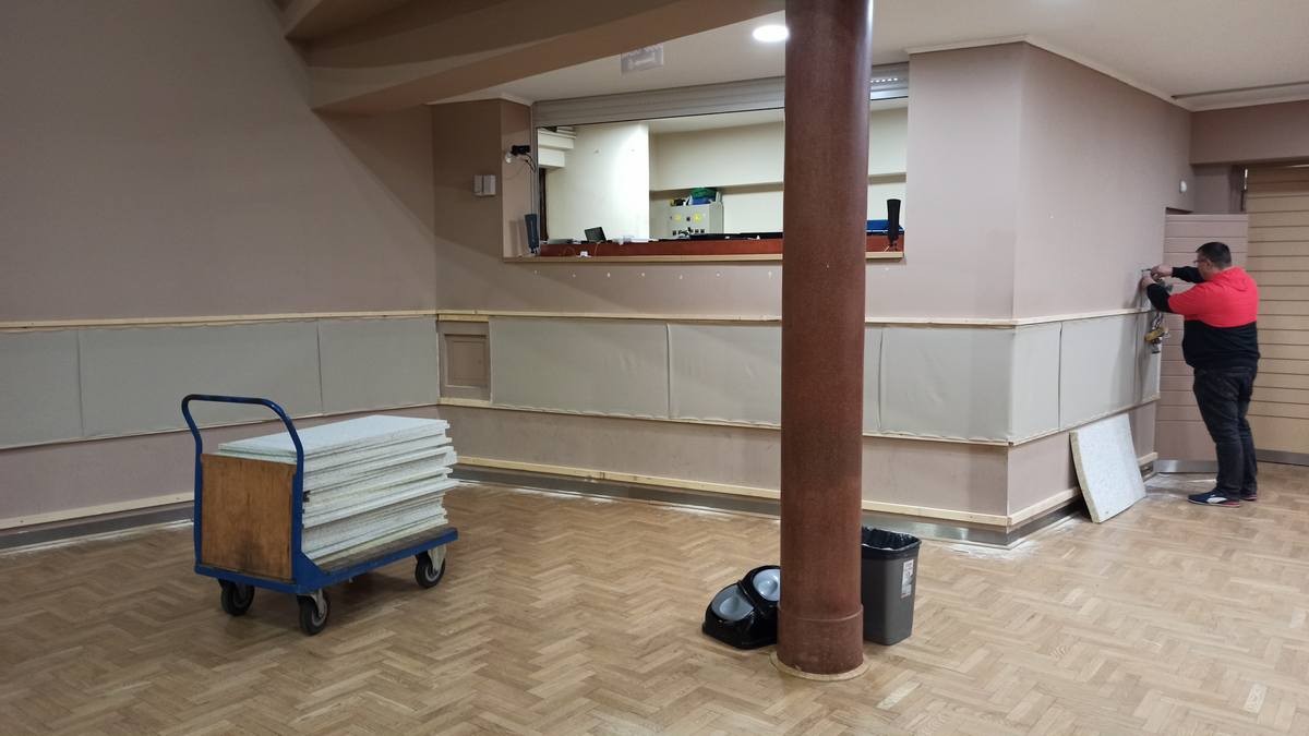 Elitexa hangszigetelő szivacs a falon