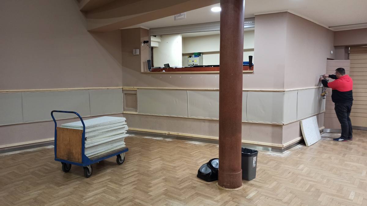 Elitexa hangszigetelő szivacs a falon