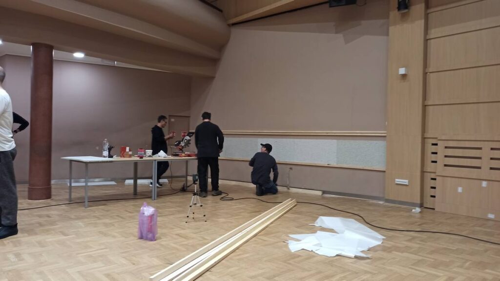 Prémium Lángálló Elitexa hangszigetelő szivacs telepítése