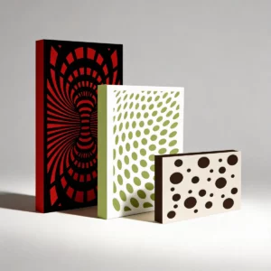 Diffúzor előlapos panelek több színben és mintával