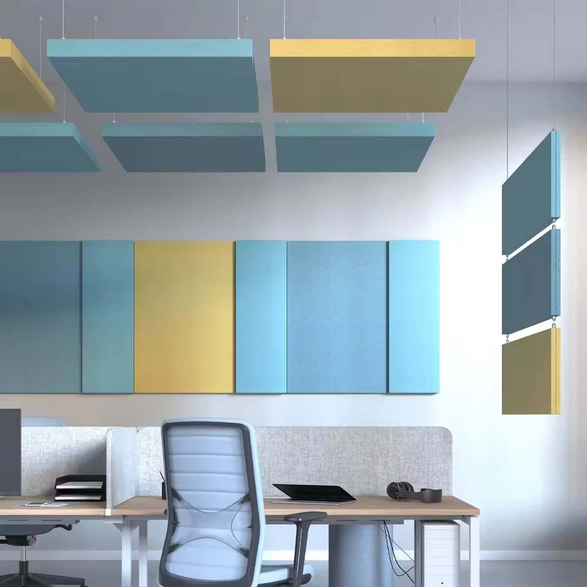 hangszigetelő filc falpanel ebédlő