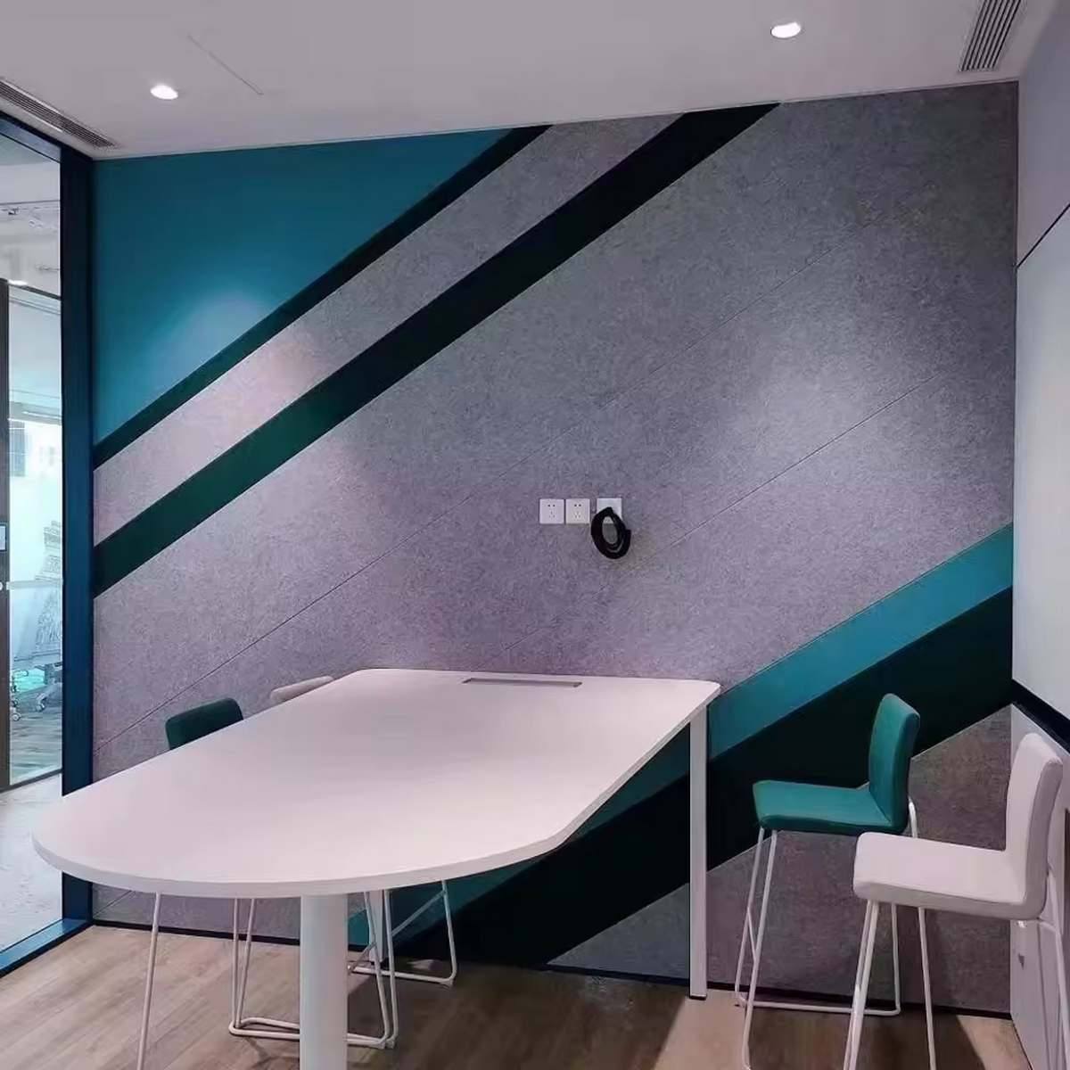 hangszigetelő filc falpanel terem